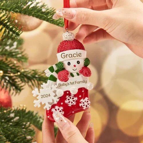 Baby Christmas Ornament