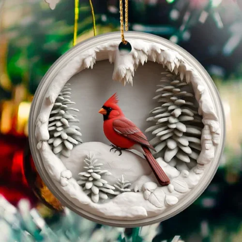 Red Cardinal Ornament